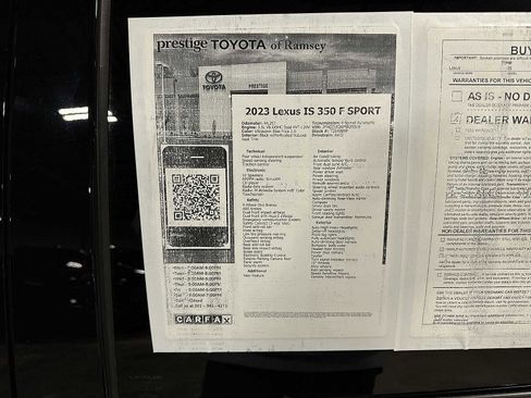 Used 2023 Lexus IS 350 F Sport image 13