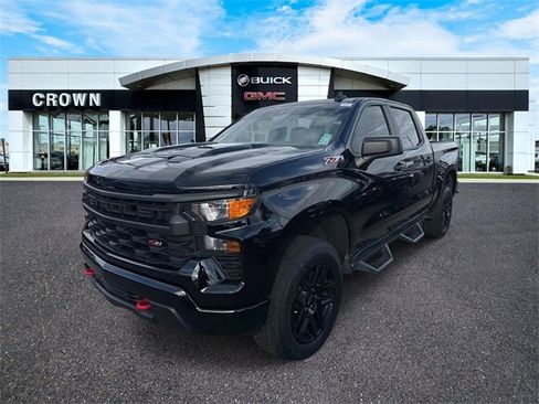 Used 2022 Chevrolet Silverado 1500 Custom Trail Boss w/ LPO, Dark Essentials Package image 1