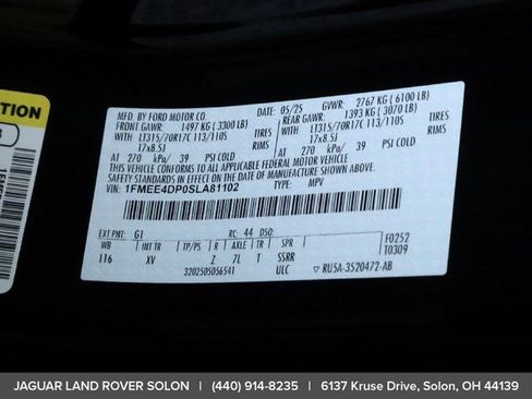 Used 2025 Ford Bronco Heritage Edition AWD/4WD image 46