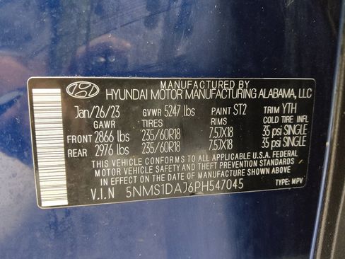 Used 2023 Hyundai Santa Fe SE AWD/4WD image 33