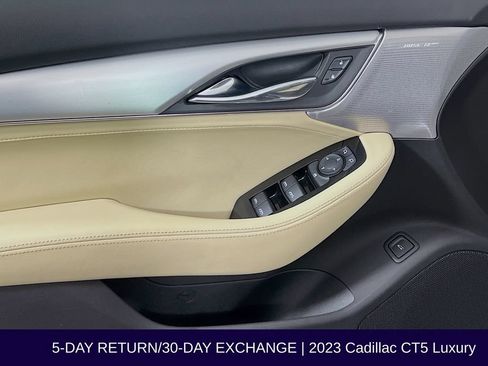 Used 2023 Cadillac CT5 Luxury w/ Sun And Sound Package AWD/4WD image 24
