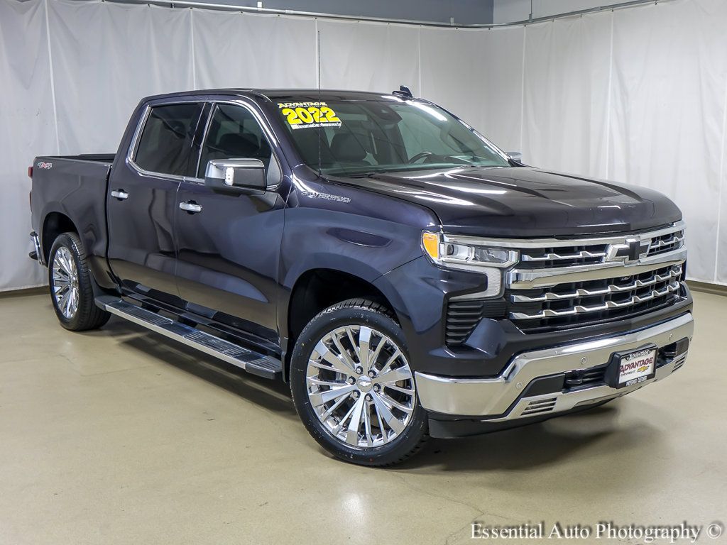 Used 2022 Chevrolet Silverado 1500 LTZ w/ Technology Package AWD/4WD image 2
