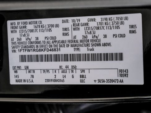 Used 2019 Ford F150 Raptor image 60