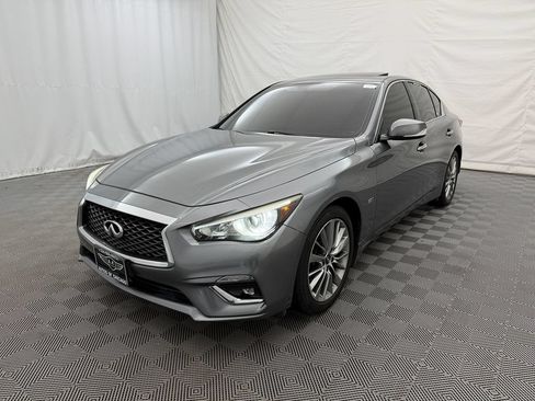 Used 2018 INFINITI Q50 Luxe w/ Essential Package (3.0T Luxe) AWD/4WD image 2