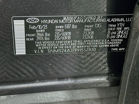 Used 2023 Hyundai Santa Fe SEL FWD image 12
