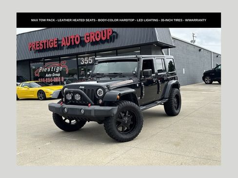 Used 2014 Jeep Wrangler Unlimited Rubicon w/ Connectivity Group AWD/4WD image 1