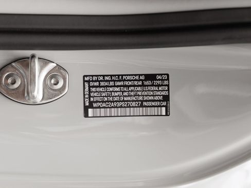 Certified 2023 Porsche 911 GT3 RWD image 40