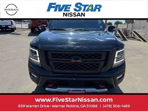 Used 2021 Nissan Titan PRO-4X w/ Pro-4x Convenience Package AWD/4WD image 1