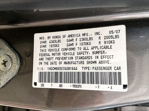 Used 2007 Honda Accord EX-L image 33