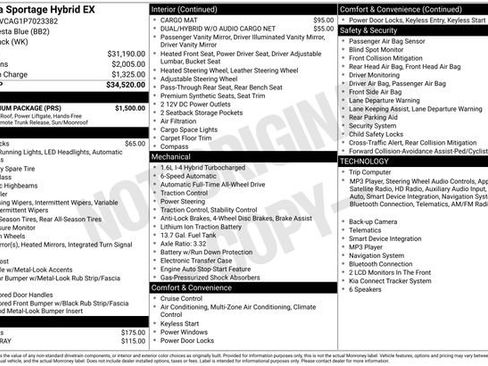 Used 2023 Kia Sportage EX w/ EX Premium Package AWD/4WD image 28