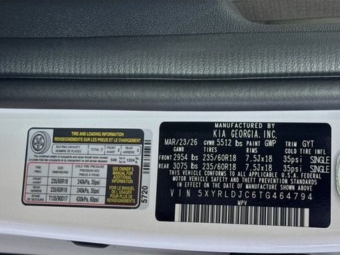 New 2026 Kia Sorento S AWD/4WD image 32