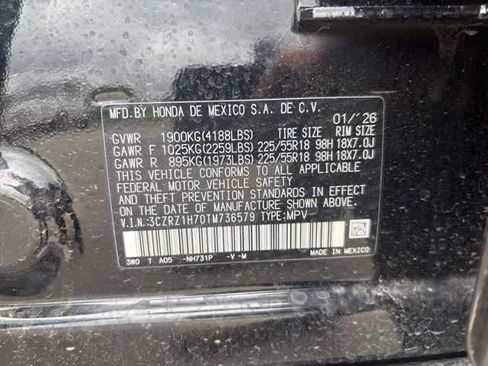 Used 2026 Honda HR-V EX-L image 23