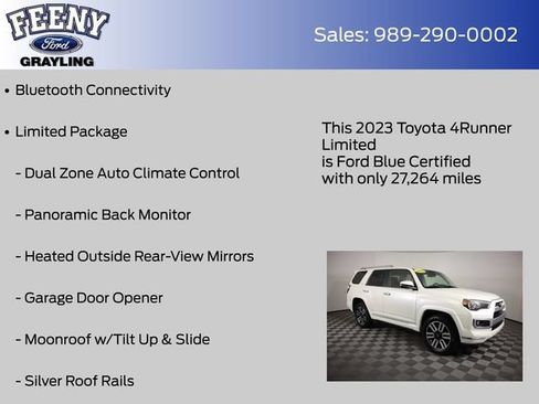 Used 2023 Toyota 4Runner Limited AWD/4WD image 9