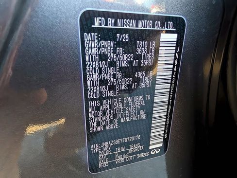 New 2026 INFINITI QX80 Luxe w/ Cargo Package image 25