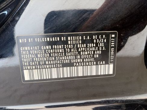 Certified 2024 Volkswagen Jetta S FWD image 36
