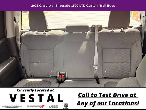 Used 2022 Chevrolet Silverado 1500 Custom Trail Boss w/ LPO, Dark Essentials Package AWD/4WD image 24