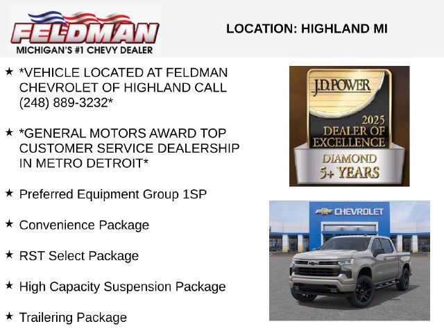 New 2026 Chevrolet Silverado 1500 RST w/ RST Select Package AWD/4WD image 3