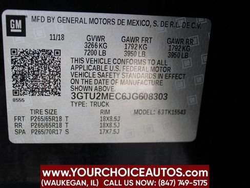 Used 2018 GMC Sierra 1500 SLE w/ SLE Value Package image 36