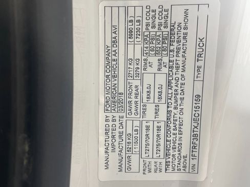 Used 2018 Ford F350 XLT w/ Snow Plow Prep Package image 23