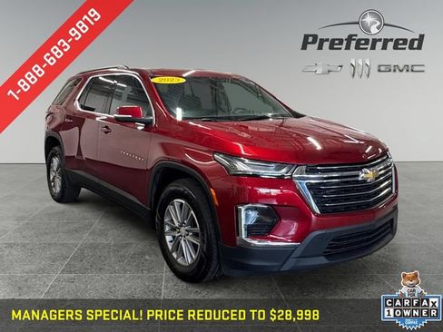 Certified 2023 Chevrolet Traverse LT AWD/4WD image 1