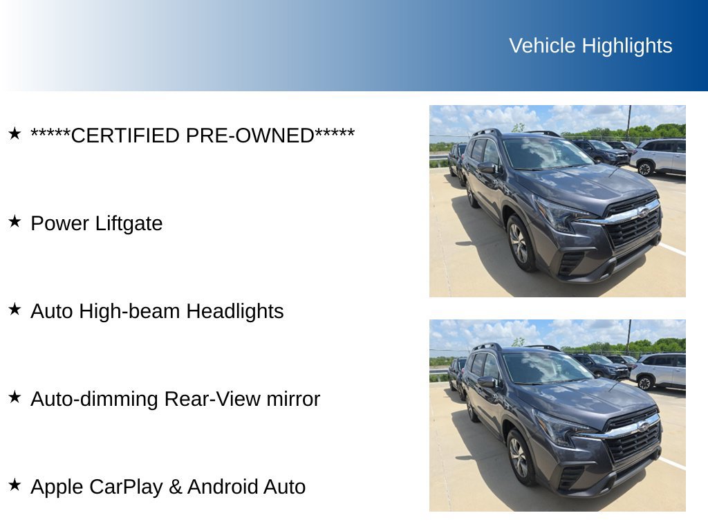 Used 2025 Subaru Ascent Premium AWD/4WD image 4