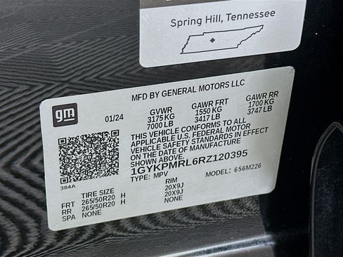 Used 2024 Cadillac Lyriq Tech AWD/4WD image 12