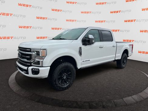 Used 2020 Ford F350 Platinum AWD/4WD image 1