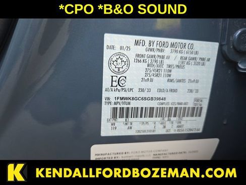Certified 2025 Ford Explorer ST AWD/4WD image 23