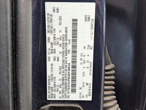 Used 2016 Ford F150 Lariat w/ Equipment Group 501A Mid image 20