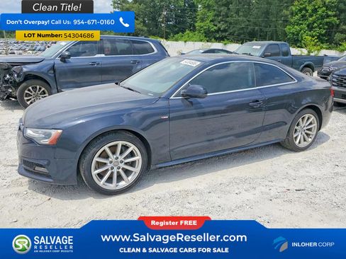 Used 2015 Audi A5 2.0T Premium Plus w/ Premium Plus Package AWD/4WD image 1