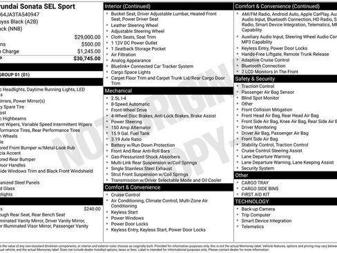 New 2026 Hyundai Sonata SEL image 5