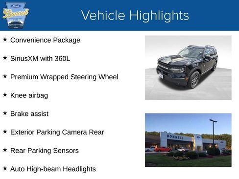 New 2026 Ford Bronco Sport Big Bend w/ Convenience Package AWD/4WD image 5