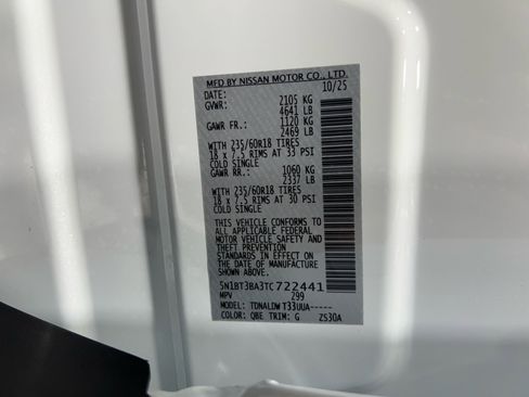 New 2026 Nissan Rogue SV FWD image 25