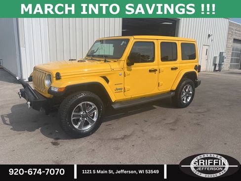 Used 2019 Jeep Wrangler Unlimited Sahara image 1