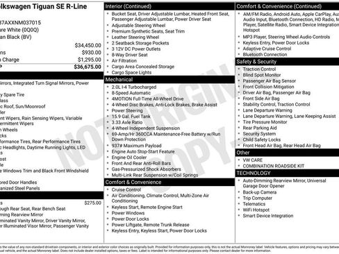 Used 2022 Volkswagen Tiguan SE R-Line image 10