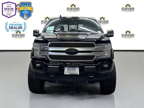 Used 2018 Ford F150 Platinum w/ Technology Package AWD/4WD image 2