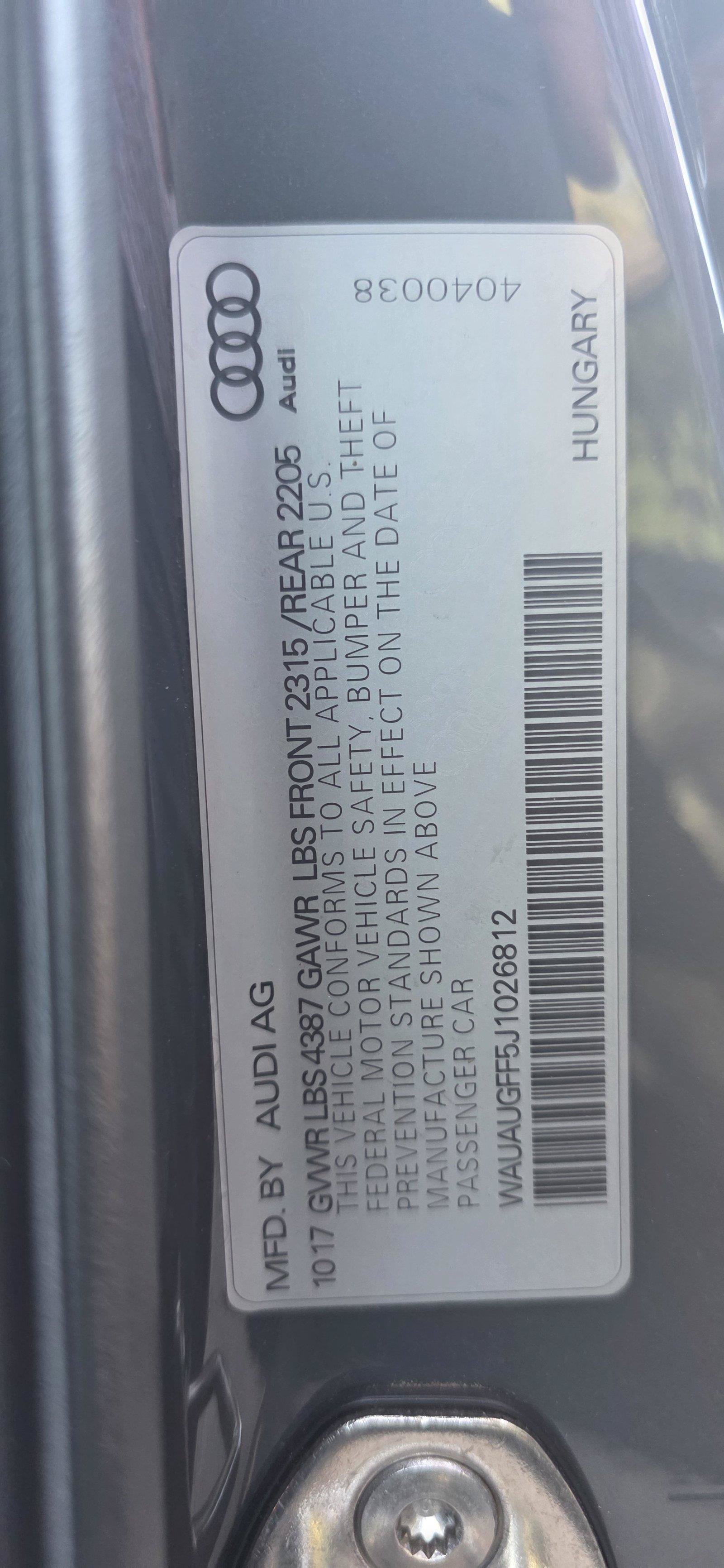 Used 2018 Audi A3 2.0T Premium w/ Convenience Package FWD image 21