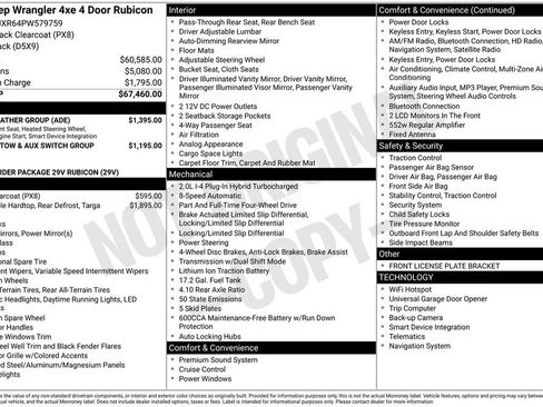 Used 2023 Jeep Wrangler Unlimited Rubicon 4xe w/ Cold Weather Group image 3