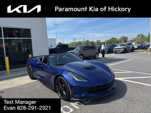 Used 2019 Chevrolet Corvette Stingray Convertible w/ Carbon Flash Badge Package image 16
