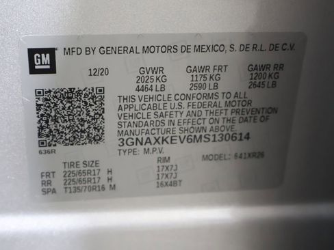Used 2021 Chevrolet Equinox LT image 52