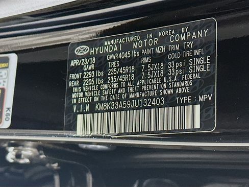 Used 2018 Hyundai Kona Limited FWD image 12