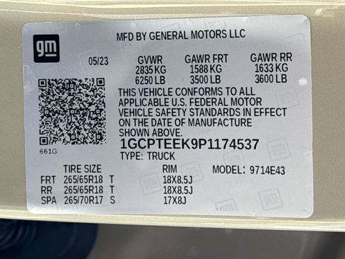 Used 2023 Chevrolet Colorado Trail Boss w/ LPO, Skid Plate Package image 34