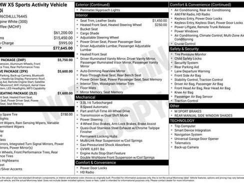 Used 2020 BMW X5 xDrive40i w/ M Sport Package AWD/4WD image 10