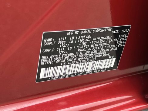 Used 2024 Subaru Crosstrek 2.5i Wilderness w/ Crosstrek Mirror Package image 34