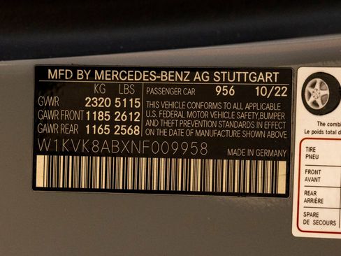 Used 2022 Mercedes-Benz SL 55 AMG 4MATIC image 28