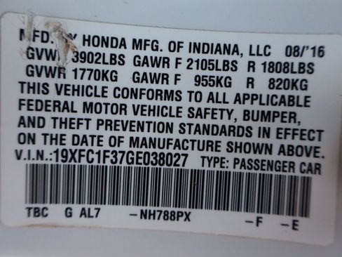 Used 2016 Honda Civic EX-T image 46