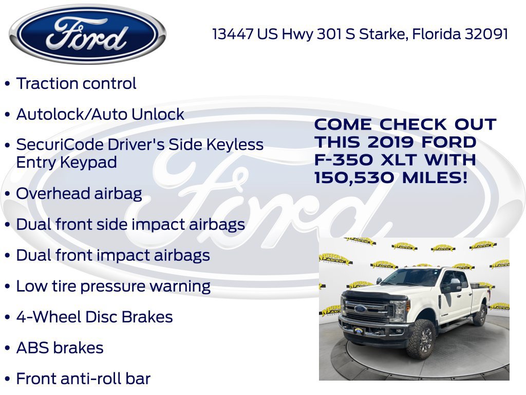 Used 2019 Ford F350 XLT w/ XLT Premium Package AWD/4WD image 30