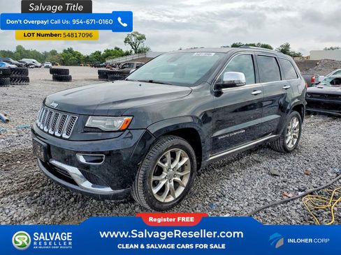 Used 2014 Jeep Grand Cherokee Summit AWD/4WD image 1