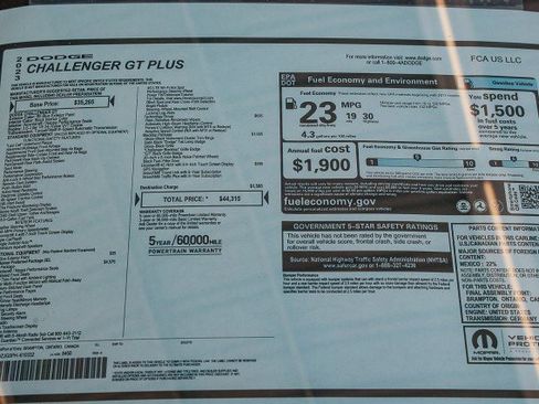 Used 2023 Dodge Challenger GT w/ Plus Package image 36