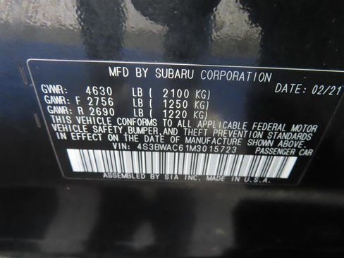 Used 2021 Subaru Legacy Premium AWD/4WD image 31